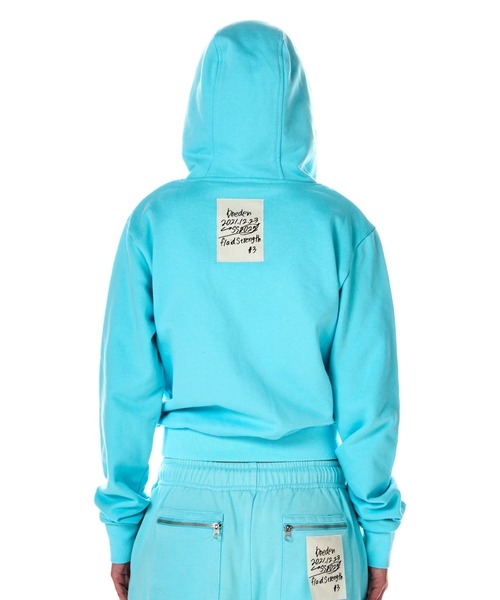BEEDEN（ビーデン）の「EMBROIDERY JUST FIT ZIP HOODIE（パーカー