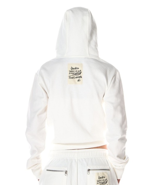 トップス BEEDEN EMBROIDERY JUST FIT ZIP HOODIE BEEDEN（ビーデン）の「EMBROIDERY JUST FIT ZIP HOODIE（パーカー