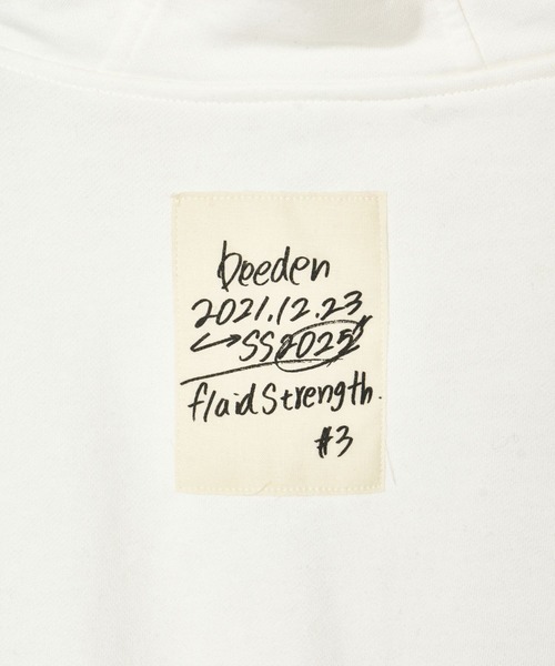 BEEDEN(ビーデン)の「EMBROIDERY JUST FIT ZIP HOODIE(パーカー・レディース・ホワイト/ブルー/グレー・FREE)」の19枚目の写真