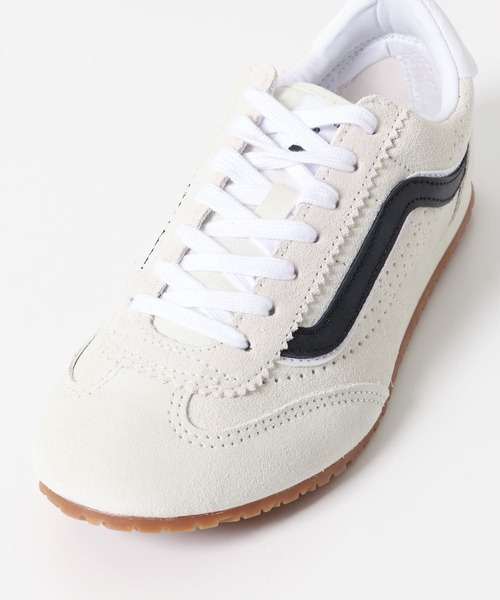 VANS(バンズ)の「VANS Super Lowpro(スニーカー・レディース・ホワイト系その他/レッド・5/5.5/6)」の9枚目の写真