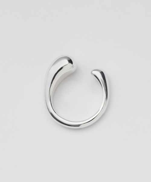 ciite' surgical stainless（シーテサージカルステンレス）の「【 金属アレルギー対応 】ドロップリング / drop ring サージカルステンレス（リング・レディース・シルバー/ゴールド・FREE）」の6枚目の写真