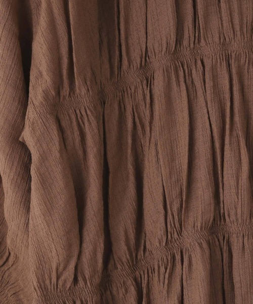 LOWRYS FARM(ローリーズファーム)の「ヨウリュウシャーリング6S 289802(シャツ/ブラウス・レディース・ブラウン/チャコールグレー/アイボリー/ブルー/オレンジ・FREE)」の20枚目の写真