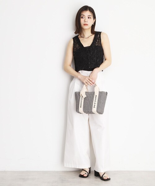 THE SHOP TK (ザ ショップ ティーケー )の「◆コード刺繍ベスト(ベスト・レディース・ベージュ系6/ブラック系6・99)」の4枚目の写真
