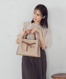 COMME CA ISM（コムサイズム）の「リボンあおりトートバッグ（トートバッグ）」