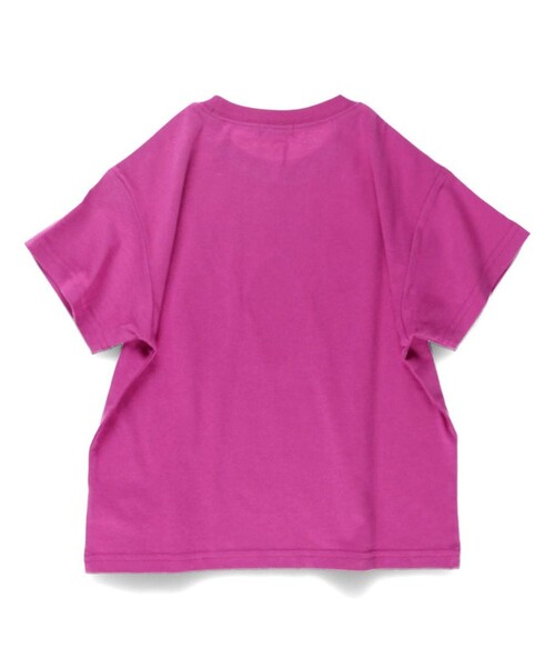 BRANSHES（ブランシェス）の「【接触冷感／アイスT】アソート半袖Tシャツ（Tシャツ/カットソー・キッズ・アイボリー/ブルーグレー/ピンク/ライム・120/100/110/130/90/140/150）」の9枚目の写真