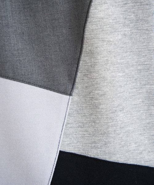 ikka(イッカ)の「ブロックス鹿の子ナナメ切り替えポロシャツ(ポロシャツ・メンズ・ホワイト/グリーン/ネイビー/ブラック・M/L/XL/S)」の12枚目の写真