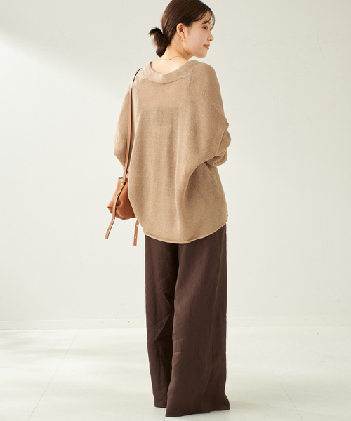 plage（プラージュ）の「linen sweat ボレロ（カーディガン