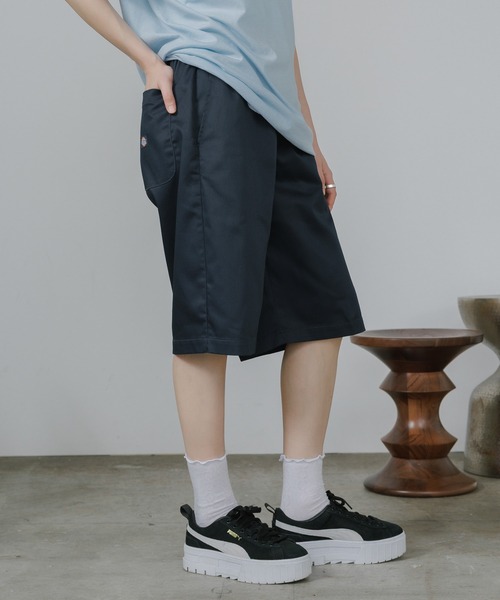 Dickies（ディッキーズ）の「【ROOPTOKYO別注】Dickies/ディッキーズ EASY WORK SHORTSイージーワークショーツ 2026年春夏（チノパンツ・メンズ・ダークネイビー/ブラック/カーキ/チャコールグレー・S/M/L/XL）」の16枚目の写真