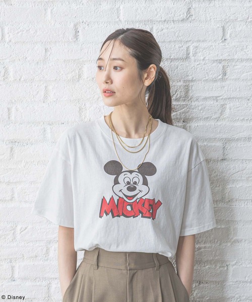 epa Mickey Tシャツ ホワイト 予約]Mickey T“WHT” - ëpa