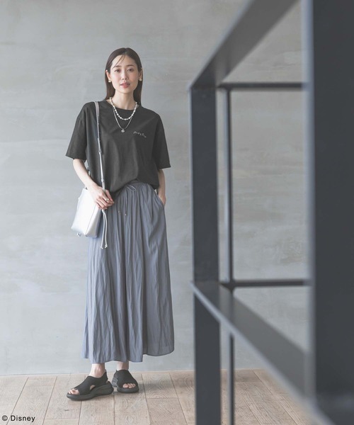 GLOBAL WORK（グローバルワーク）の「MICKEY/プリントT半袖/492616（Tシャツ/カットソー・レディース・レッド/オフホワイト/ブルー/ブラック・MEDIUM/LARGE）」の21枚目の写真