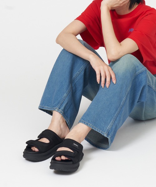SHAKA(シャカ)の「SHAKA ベルト サンダル FREE 'N EASY GES フリー イージー スライド GESソール(サンダル・レディース・キナリ/ナチュラル/ブラック・23/24/25/26/27/28)」の1枚目の写真