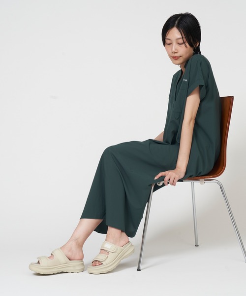 【今季新作】新品未使用チェーンベルトサンダル Fashion Letter サンダル 日本製厚底2wayベルトサボサンダル