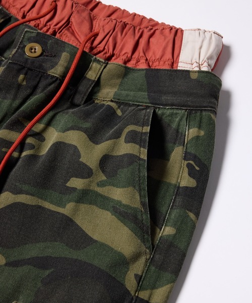 AIVER（アイバー）の「AIVER　カモレイヤードカーゴパンツ（カーゴパンツ・メンズ・チャコールグレー/カーキ・SMALL/MEDIUM/LARGE）」の12枚目の写真