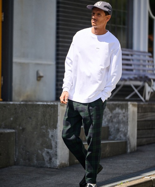 THEOREM(セオレム)の「mp13721- Plaid Pattern Ankle Tapered Pants チェック柄テーパードパンツ(その他パンツ・メンズ・チェック/グレー系その他・L/XL/S/M)」の22枚目の写真