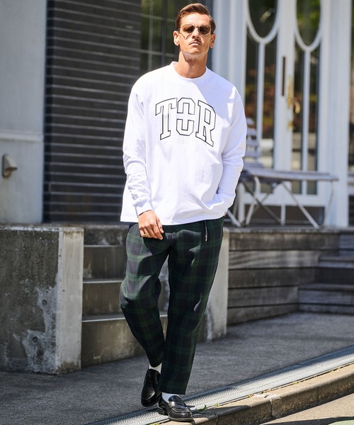 THEOREM(セオレム)の「mp13721- Plaid Pattern Ankle Tapered Pants チェック柄テーパードパンツ(その他パンツ・メンズ・チェック/グレー系その他・L/XL/S/M)」の21枚目の写真