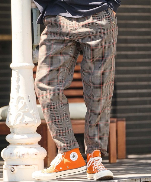 THEOREM(セオレム)の「mp13721- Plaid Pattern Ankle Tapered Pants チェック柄テーパードパンツ(その他パンツ・メンズ・チェック/グレー系その他・L/XL/S/M)」の17枚目の写真