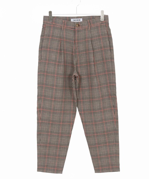 THEOREM(セオレム)の「mp13721- Plaid Pattern Ankle Tapered Pants チェック柄テーパードパンツ(その他パンツ・メンズ・チェック/グレー系その他・L/XL/S/M)」の9枚目の写真