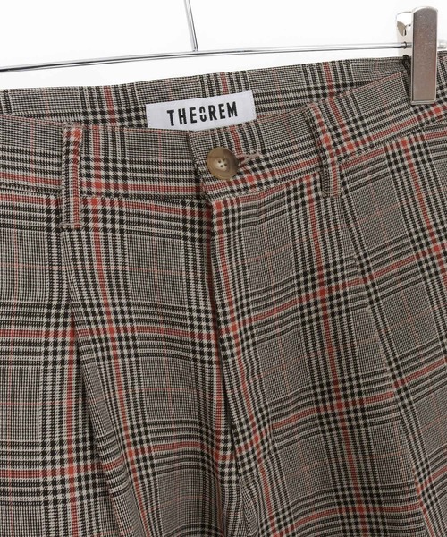 THEOREM(セオレム)の「mp13721- Plaid Pattern Ankle Tapered Pants チェック柄テーパードパンツ(その他パンツ・メンズ・チェック/グレー系その他・L/XL/S/M)」の7枚目の写真