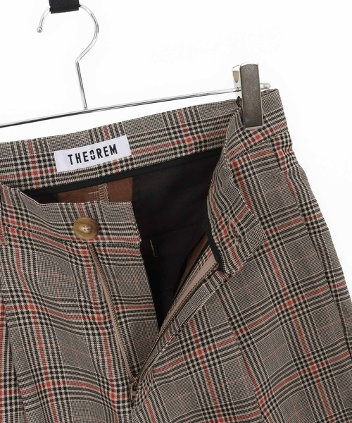 THEOREM(セオレム)の「mp13721- Plaid Pattern Ankle Tapered Pants チェック柄テーパードパンツ(その他パンツ・メンズ・チェック/グレー系その他・L/XL/S/M)」の6枚目の写真