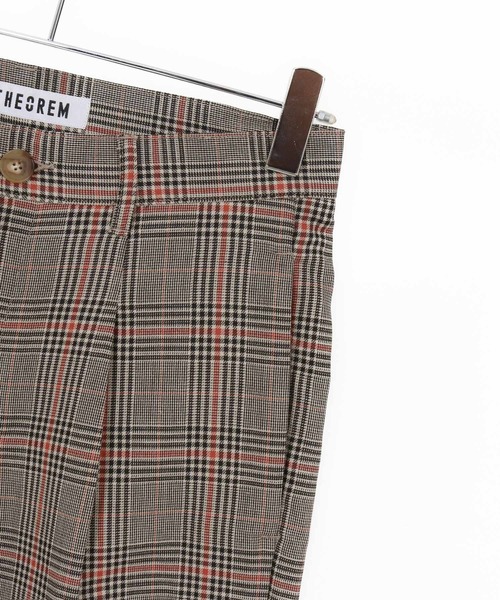 THEOREM(セオレム)の「mp13721- Plaid Pattern Ankle Tapered Pants チェック柄テーパードパンツ(その他パンツ・メンズ・チェック/グレー系その他・L/XL/S/M)」の5枚目の写真