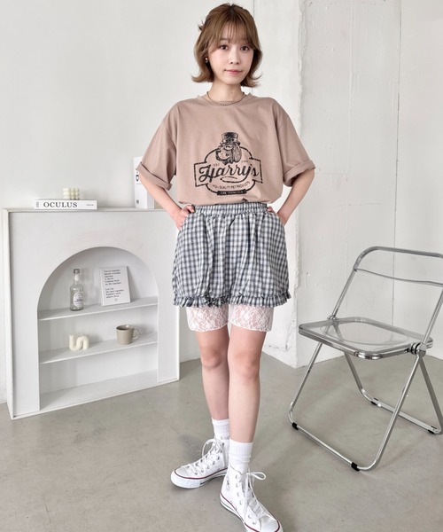フリルが可愛い◇*Simone Rocha*ジョガーパンツ 関税込 Re:EDIT カーゴパンツ 「低身長/高身長サイズ有」コットンツイル