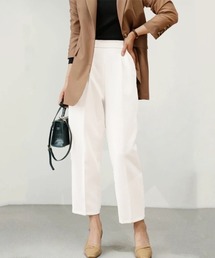 Beststore（ベストストア）の「エステルストレッチストレッチ センタープレス テーパードパンツ（スラックス）」