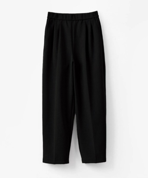 Beststore(ベストストア)の「エステルストレッチストレッチ センタープレス テーパードパンツ(スラックス・レディース・ホワイト/ブラック/グレー・S/M/L/XL)」の17枚目の写真