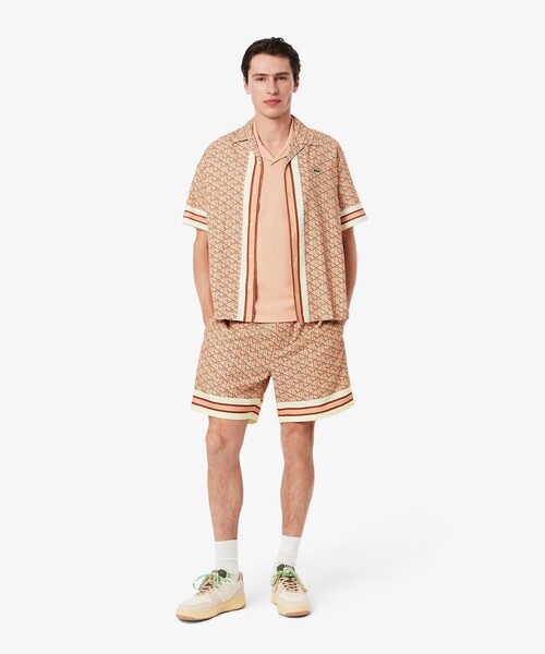 セール】モノグラム総柄ショーツ（その他パンツ）｜LACOSTE