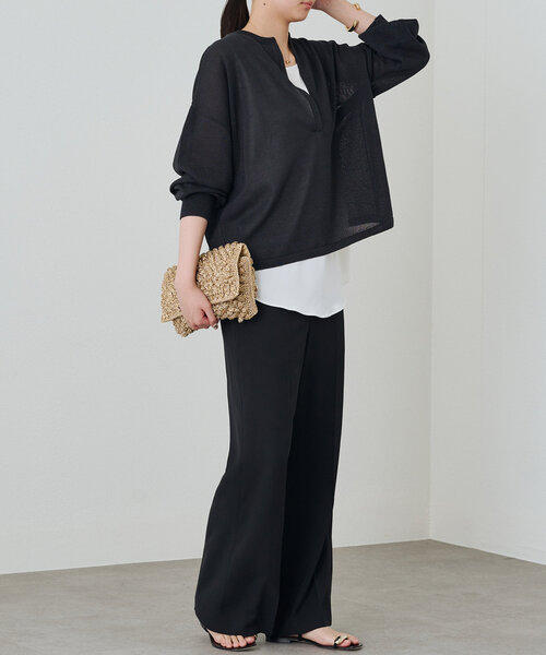 Loungedress ラウンジドレス 和紙天竺ニット LOUNGEDRESS（ラウンジドレス）の「和紙天竺ニット（ニット