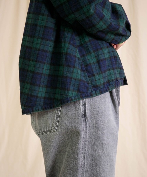Brocante（ブロカント）の「[Brocante / ブロカント] 20sフランネルチェック カルディガンシャツ（シャツ/ブラウス・レディース・ブルー系その他・2）」の12枚目の写真