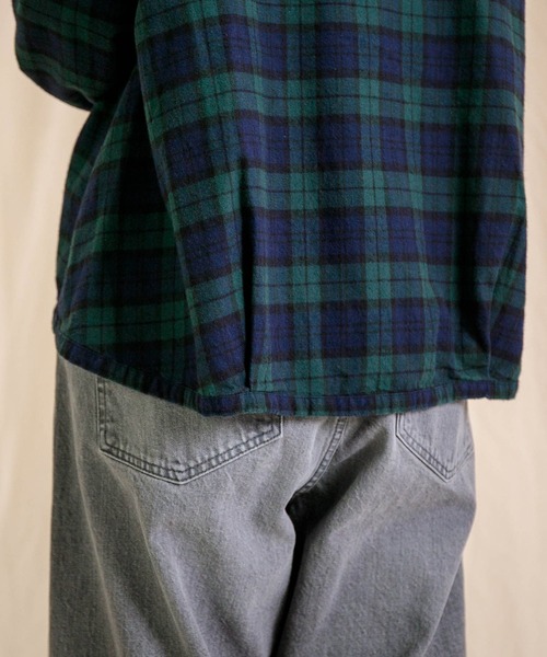 Brocante（ブロカント）の「[Brocante / ブロカント] 20sフランネルチェック カルディガンシャツ（シャツ/ブラウス・レディース・ブルー系その他・2）」の13枚目の写真