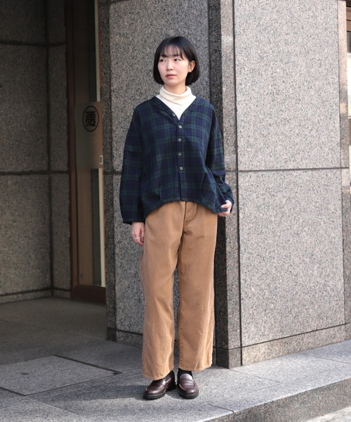 Brocante（ブロカント）の「[Brocante / ブロカント] 20sフランネルチェック カルディガンシャツ（シャツ/ブラウス・レディース・ブルー系その他・2）」の18枚目の写真