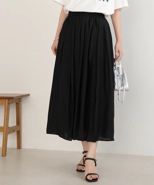 Bou Jeloud（ブージュルード）の「パンチングレザータックフレアスカート（スカート・レディース・グレー/ブラック/レッド・FREE）」の22枚目の写真