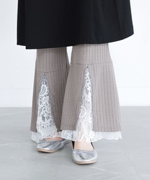 somari imagination（ソマリ イマジネーション）の「『レーススリットフレアレギンスパンツ』（レギンス/スパッツ）」