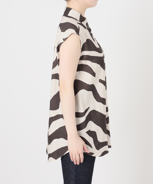 JOURNAL STANDARD - ジャーナルスタンダード . ジレ ノースリーブ シャツ ブラウス JOURNAL STANDARD - ジャーナルスタンダード . ジレ