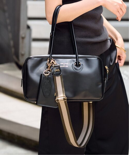 FRAMeWORK（フレームワーク）の「≪追加≫YOUNG&OLSEN 別注SMOOTH LEATHER STUDENT M KHWL 2（ハンドバッグ・レディース・ブラック/ブラウン・FREE）」の15枚目の写真