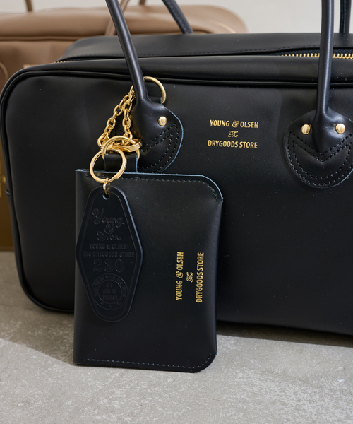 FRAMeWORK（フレームワーク）の「≪追加≫YOUNG&OLSEN 別注SMOOTH LEATHER STUDENT M KHWL 2（ハンドバッグ・レディース・ブラック/ブラウン・FREE）」の17枚目の写真