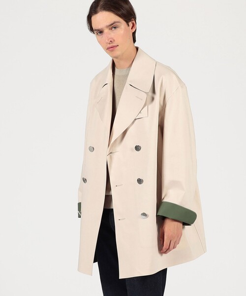 美品！マッキントッシュ.ハーフコート MACKINTOSH CANONBIE ダブルブレステッド ハーフコート（ピーコート