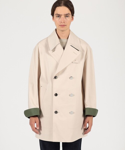 MACKINTOSH CANONBIE ダブルブレステッド ハーフコート（ピーコート
