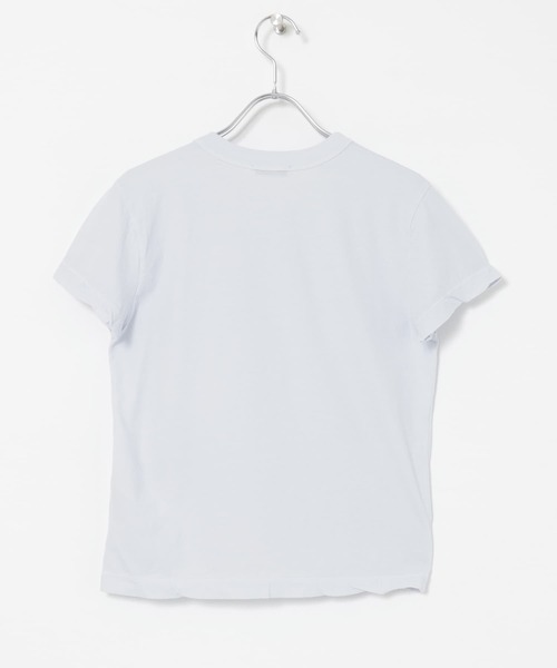 ATON(エイトン)の「ATON FRESCA SL JS TIGHT FIT T-SHIRTS(Tシャツ/カットソー・レディース・ホワイト/ピンク/ライトブルー/ブラック・2)」の12枚目の写真