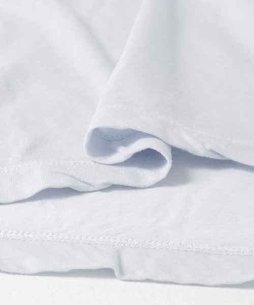 ATON(エイトン)の「ATON FRESCA SL JS TIGHT FIT T-SHIRTS(Tシャツ/カットソー・レディース・ホワイト/ピンク/ライトブルー/ブラック・2)」の11枚目の写真