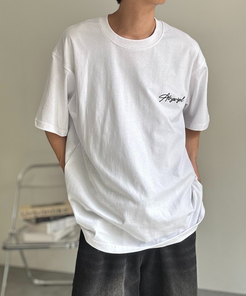 バイカラーTシャツ セール】刺繍バイカラーTシャツ（Tシャツ/カットソー）｜B.R.U