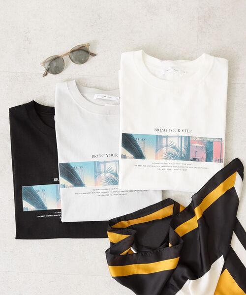 セール】ボックスフォトTシャツ（Tシャツ/カットソー