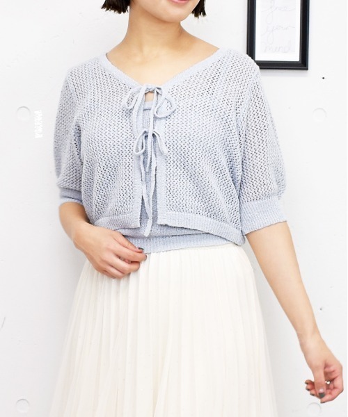 FAIRE LA BISE リボンヤーンのアンサンブル Faire La Bise by Orient シルバートーン ウォッチ - ショップ