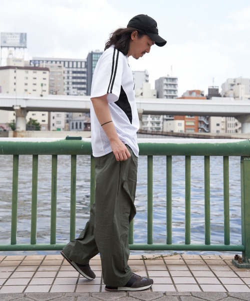 NOMANUAL（NOMANUAL）の「【NOMANUAL】スイープベースボールジャージ（Tシャツ/カットソー・メンズ・ホワイト/チャコール/ブラック・M/L）」の8枚目の写真