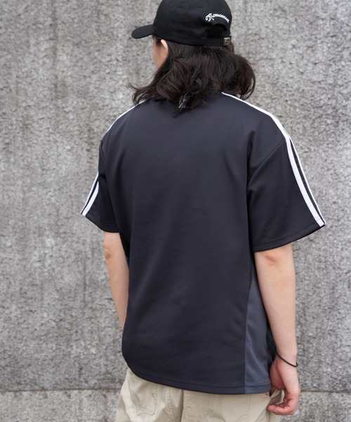 NOMANUAL（NOMANUAL）の「【NOMANUAL】スイープベースボールジャージ（Tシャツ/カットソー・メンズ・ホワイト/チャコール/ブラック・M/L）」の17枚目の写真