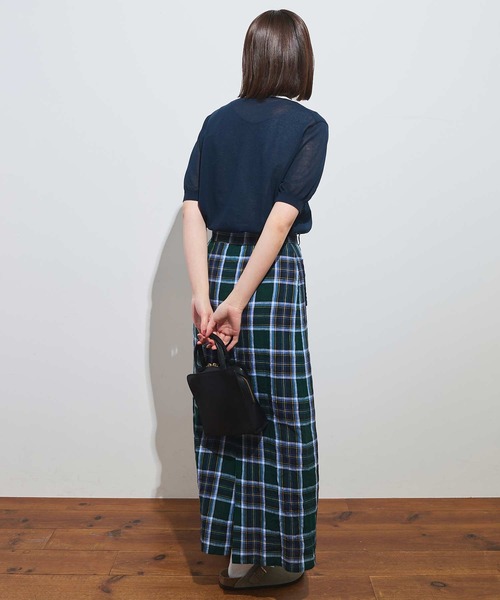 fig Ｌondon（フィグロンドン）の「●Olive skirt（スカート・レディース・グリーン・FREE）」の5枚目の写真