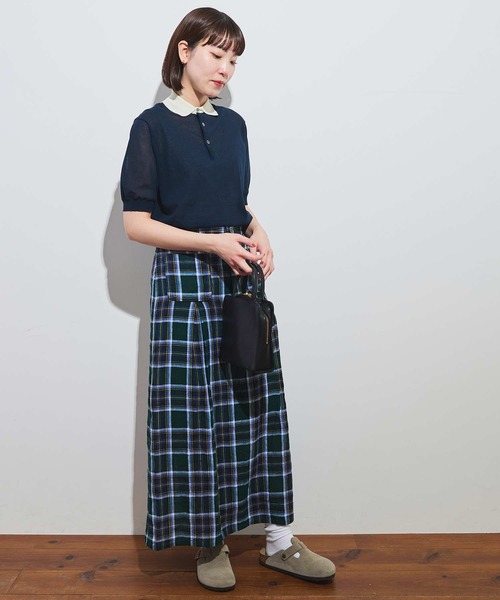 fig Ｌondon（フィグロンドン）の「●Olive skirt（スカート・レディース・グリーン・FREE）」の13枚目の写真