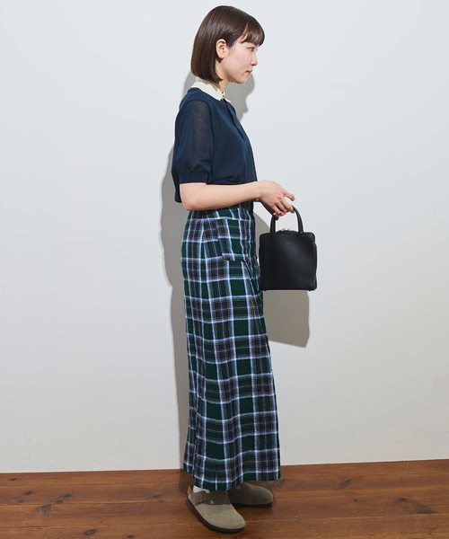 fig Ｌondon（フィグロンドン）の「●Olive skirt（スカート・レディース・グリーン・FREE）」の18枚目の写真