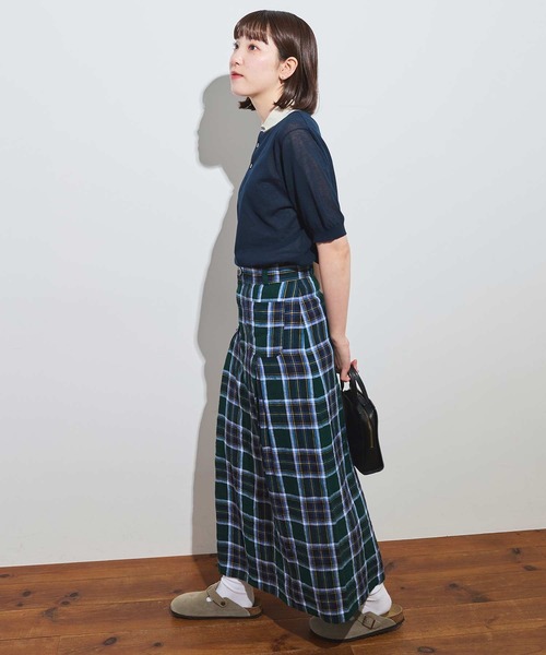 fig Ｌondon（フィグロンドン）の「●Olive skirt（スカート・レディース・グリーン・FREE）」の20枚目の写真
